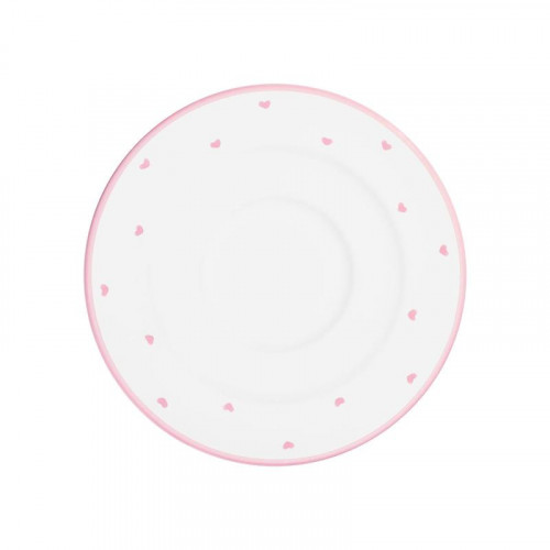 Gmundner Keramik Herzerl Rosa Gourmet 16 cm kaffefad